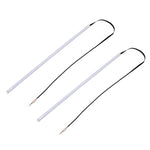 2 PCS 30cm DC12V 4.2W Ultra-thin Car Auto Double Colors Turn Lights / Running Lights, with LED SMD-2835 Lamp Beads (Turn Lights: Yellow Light; Running Lights: White Light), Turn Lights: Yellow Light; Running Lights: White Light
