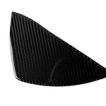 Car Carbon Fiber Front Door Slot Panel Decorative Sticker for Mercedes-Benz W204 C Class 2007-2013, Front Door Slot