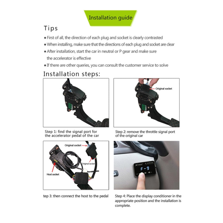 TROS KS-5Drive Potent Booster for Toyota AVANZA 2012-2019 Electronic Throttle Controller, For Toyota AVANZA 2012-2019