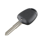 For MITSUBISHI 2 Buttons Intelligent Remote Control Car Key with 46 Chip & Battery & Left Slot, Frequency: 433MHz, For MITSUBISHI(Left)