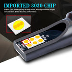 2 PCS H3 DC12V-24V / 12W / 3000K / 800LM 12LEDs SMD-3030 Car LED Fog Light, H3