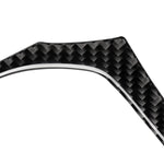 Car Carbon Fiber Steering Wheel Lower Panel Decorative Sticker for BMW G30(2018-2020) / G01(2018-2020) / G02(2019-2020), Steering Wheel Lower Panel