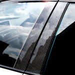 Car Carbon Fiber B Column Decorative Sticker for BMW E70 2008-2013, For BMW E70