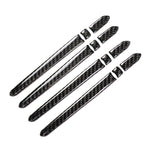 Car Carbon Fiber Outside Door Handle Decorative Sticker for Cadillac XT5 2016-2017, Outside Door Handle