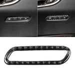 Car Carbon Fiber Seat Memory Adjustment Decorative Sticker for Cadillac XT5 2016-2017, Left Drive, Seat Memory Adjustment