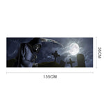 Death Cemetery Pattern Horror Series Car Rear Window Decorative Sticker, Size: 135 x 36cm, Size: 135 x 36cm