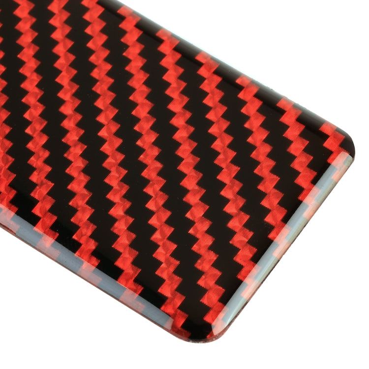 Car Carbon Fiber Main Driving Seat Storage Box Decorative Sticker for Ford Mustang 2015-2020, Main Driving Seat Storage Box