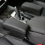 2 PCS Universal Car PU Leather Wrapped Armrest Box Cushion Car Armrest Box Mat with Storage Box, 2pcs(Black), 2pcs (Black Red), 2pcs(Black White), 2pcs(Beige), 2pcs(Brown)