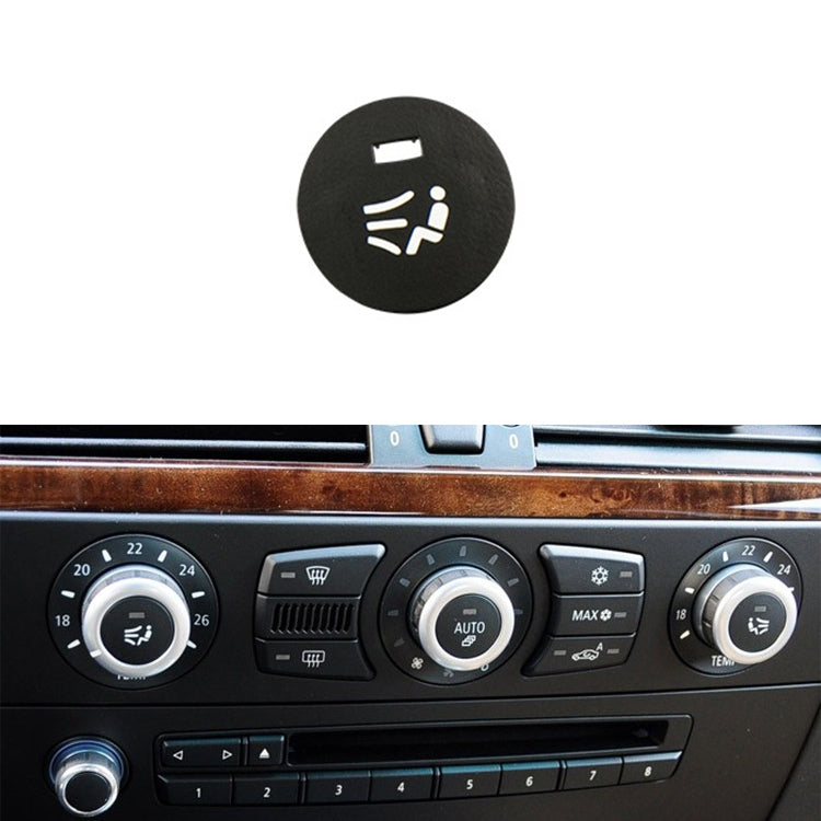Car Air Conditioner Panel Switch Button LEFT Key 6131 9250 196-1 for BMW E60 2003-2010, Left Driving, LEFT