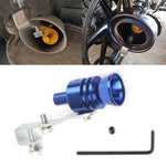 Universal Aluminum Turbo Sound Exhaust Muffler Pipe Whistle Car / Motorcycle Simulator Whistler, Size: L, Outside Diameter: 30mm, Size: L (Black), Size: L (Gold), Size: L (Blue), Size: L (Red), Size: L (Silver)