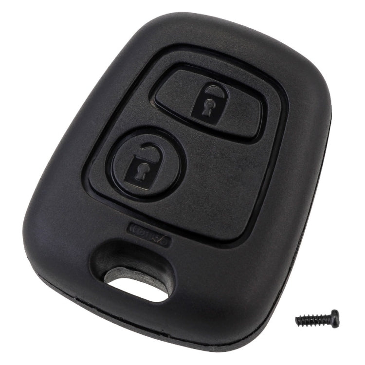 2 PCS Car 307 Mouth Remote Control Key Case Cover for PSA Peugeot Citroen, For PSA Peugeot Citroen