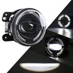 2 PCS 4 inch Car LED Angel Eyes Spotlight Modified Fog Lights for Jeep Wrangler / Dodge / Chrysler PT Cruiser, For Jeep / Dodge