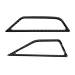 Car Carbon Fiber Dashboard Air Outlet Frame Decorative Sticker for Volkswagen Tiguan L 2019-2021, Dashboard Air Outlet