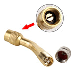 10 PCS Balance Car Inflatable Nozzle Extension Rod Elbow Extension Nozzle, Angle: 135 Degree, 135 Degree