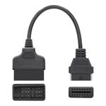 22Pin to 16Pin Car OBD2 Conversion Cable OBDII Diagnostic Adapter Cable for Toyota, OBD2 Conversion Cable