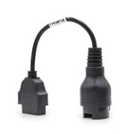 38Pin to 16Pin Truck OBD2 Conversion Cable OBDII Diagnostic Adapter Cable for Iveco, 38Pin to 16Pin for Iveco