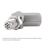 Car 45 Degree Oxygen Sensor M18x1.5 Adapter, 45 Degree