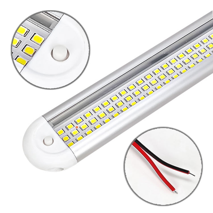 2 PCS ZS-3385 DC12-85V High Bright 120LEDs Lamp Beads Car Dome Light Cabin Light Bar, ZS-3385