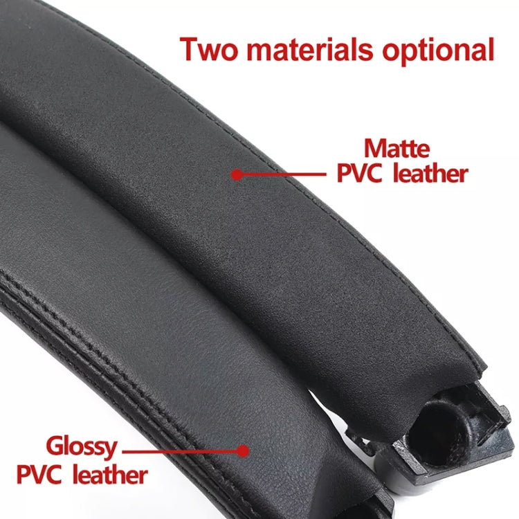 For Land Rover Discovery 2015-2019 Car Leather Texture Inside Door Right Handle LR076163, Left and Right  Driving, Leather Texture Right Handle