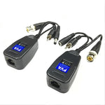 2 PCS Anpwoo 205PVA 3 in 1 passive transceiver for power, video, and audio connections