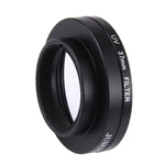 JUNESTAR for Xiaomi Xiaoyi Yi II 4K Sport Action Camera Proffesional 37mm UV Filter + Lens Protective Cap, UV Filter+Lens Cap