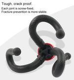 Mini Octopus Flexible Tripod Holder with Phone Clamp for iPhone, Galaxy, Huawei, GoPro, Insta360, DJI and Other Action Cameras, GP271
