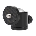 Mini 360 Degree Rotation Panoramic Metal Ball Head for DSLR & Digital Cameras, Black, Blue, Red