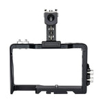 YELANGU C6 Camera Video Cage Handle Stabilizer for Sony A6000 / A6300 / A6500 / A6400, Handle Stabilizer