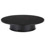 25cm 360 Degree Electric Rotating Turntable Display Stand Video Shooting Props Turntable for Photography, Load 3kg, Powered by Battery, 25cm/Powered by Battery(B), 25cm/Powered by Battery(W), 25cm/Powered by Battery(BW)
