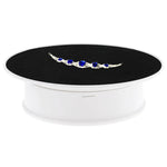 20cm 360 Degree Electric Rotating Turntable Display Stand Photography Video Shooting Props Turntable, Load 1.5kg, Powered by Battery & USB, 20cm/Powered by Battery or USB(B), 20cm/Powered by Battery or USB(W), 20cm/Powered by Battery or USB(W+B)