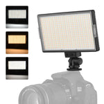 LED01 416 LEDs 3600LM Professional Vlogging Photography Video & Photo Studio Light for Canon / Nikon DSLR Cameras, 416 LED