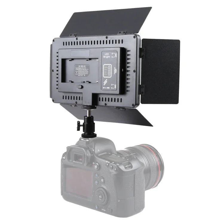 LED01 520 LEDs 4100LM Professional Vlogging Photography Video & Photo Studio Light for Canon / Nikon DSLR Cameras, 520 LED