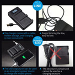 LP-E6 Digital Camera SLR Battery Digital LCD Charger for Canon Series, LP-E6