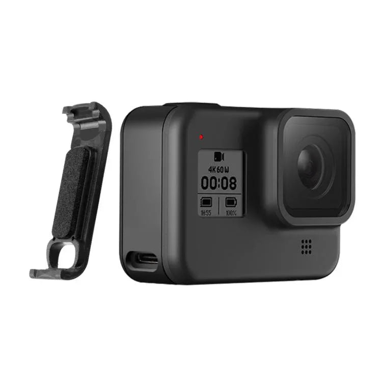 Sports Camera Rechargeable Battery Replacement Cover Side Cover for GoPro HERO8, For GoPro HERO8