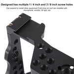 Video Camera Cage Stabilizer for Sony A7 III (A7M3) / A7R3 (A7R III), For Sony A7 III