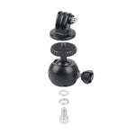 Car Suction Cup Mount Bracket for GoPro Hero11 Black / HERO10 Black / HERO9 Black / HERO8 Black /7 /6 /5 /5 Session /4 Session /4 /3+ /3 /2 /1, Xiaoyi and Other Action Cameras, Size: L, Size: L