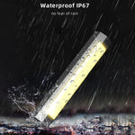 LUXCeO RGB Colorful Photo LED Stick Video Light APP Control Adjustable Color Temperature Waterproof Handheld LED Fill Light with Remote Control, P200 RGB