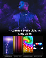LUXCeO RGB Colorful Photo LED Stick Video Light APP Control Adjustable Color Temperature Waterproof Handheld LED Fill Light with Remote Control, P200 RGB