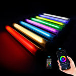LUXCeO P7RGB Pro Colorful Photo LED Stick Video Light APP Control Adjustable Color Temperature Waterproof Handheld LED Fill Light with Remote Control, P7RGB Pro