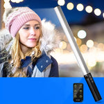 LUXCeO Q508S Dual Color Temperature 1000LM Photo LED Stick Video Light Handheld LED Fill Light Flash Lighting Lamp, Q508S