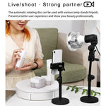 22cm Electric Rotating Display Stand Video Shooting Props Turntable, Load: 50kg, US Plug, 22cm, US Plug