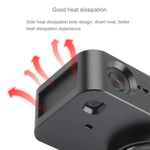 Housing Shell Aluminum Alloy Protective Cage with 37mm Filter Lens & Lens Cap & Screw for Xiaomi Mijia Small Camera