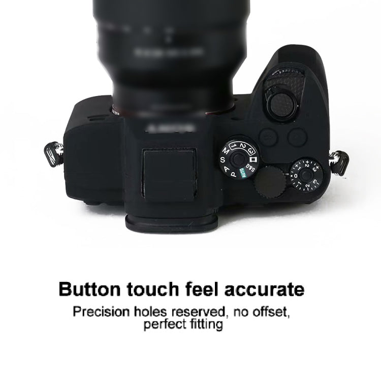 For Sony A7R4 Soft Silicone Protective Case, For Sony A7R4