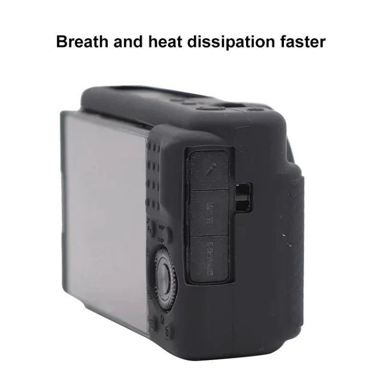 Soft Silicone Protective Case for Sony ZV-1, For Sony ZV-1