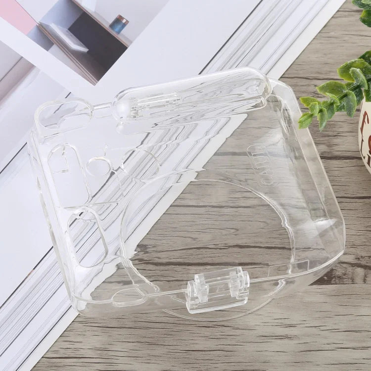 Protective Crystal Shell Case with Strap for FUJIFILM instax mini 70, For FUJIFILM instax mini 70