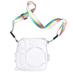 Protective Crystal Shell Case with Strap for FUJIFILM instax mini 9 / mini 8+ / mini 8, For FUJIFILM instax mini 9
