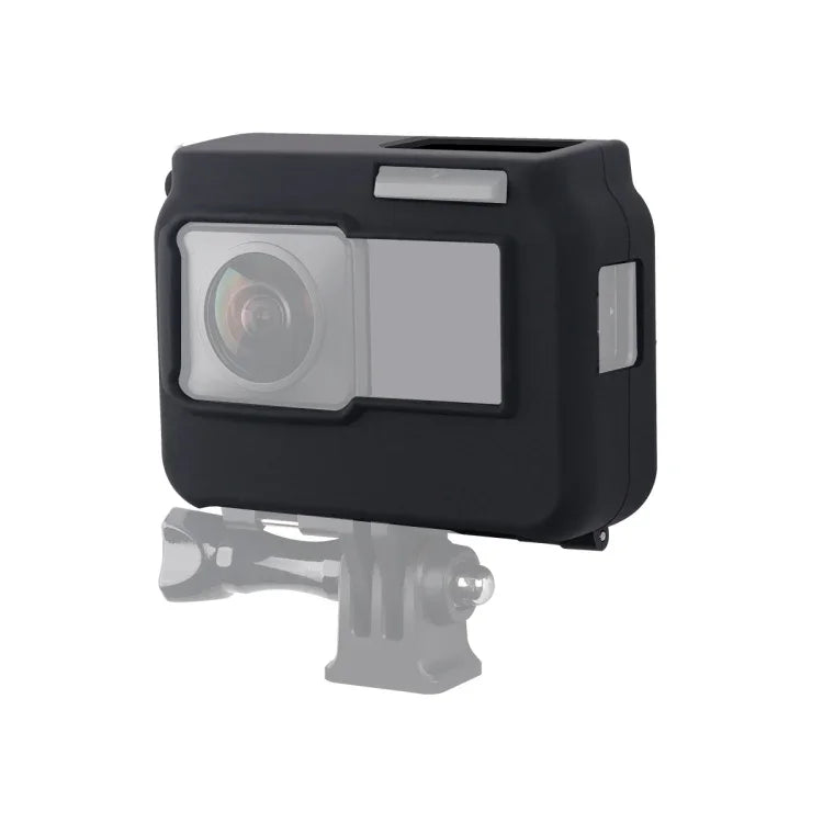 For Insta360 One R Panoramic Camera with Frame Shockproof Silicone Protective Case, Panoramic Case
