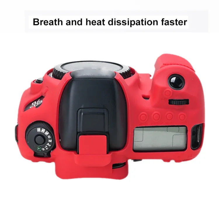 For Canon EOS 7D Mark II Soft Silicone Protective Case, For Canon EOS 7D Mark II