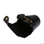 Full Body Camera PU Leather Case Bag with Strap for Canon EOS M5, For EOS M5