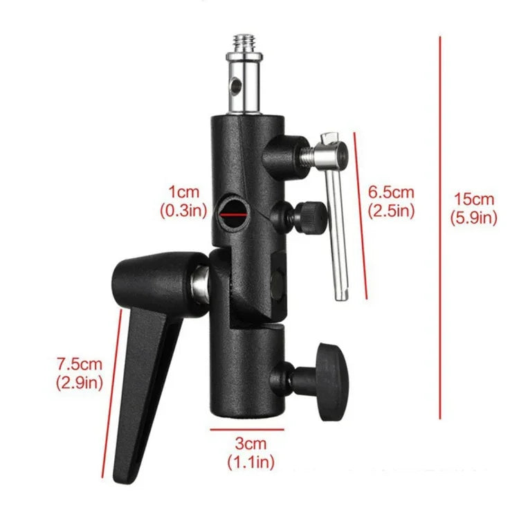 H Type Multifunctional Flash Light Stand Umbrella Bracket, Max Load: 3kg, H-Bracket